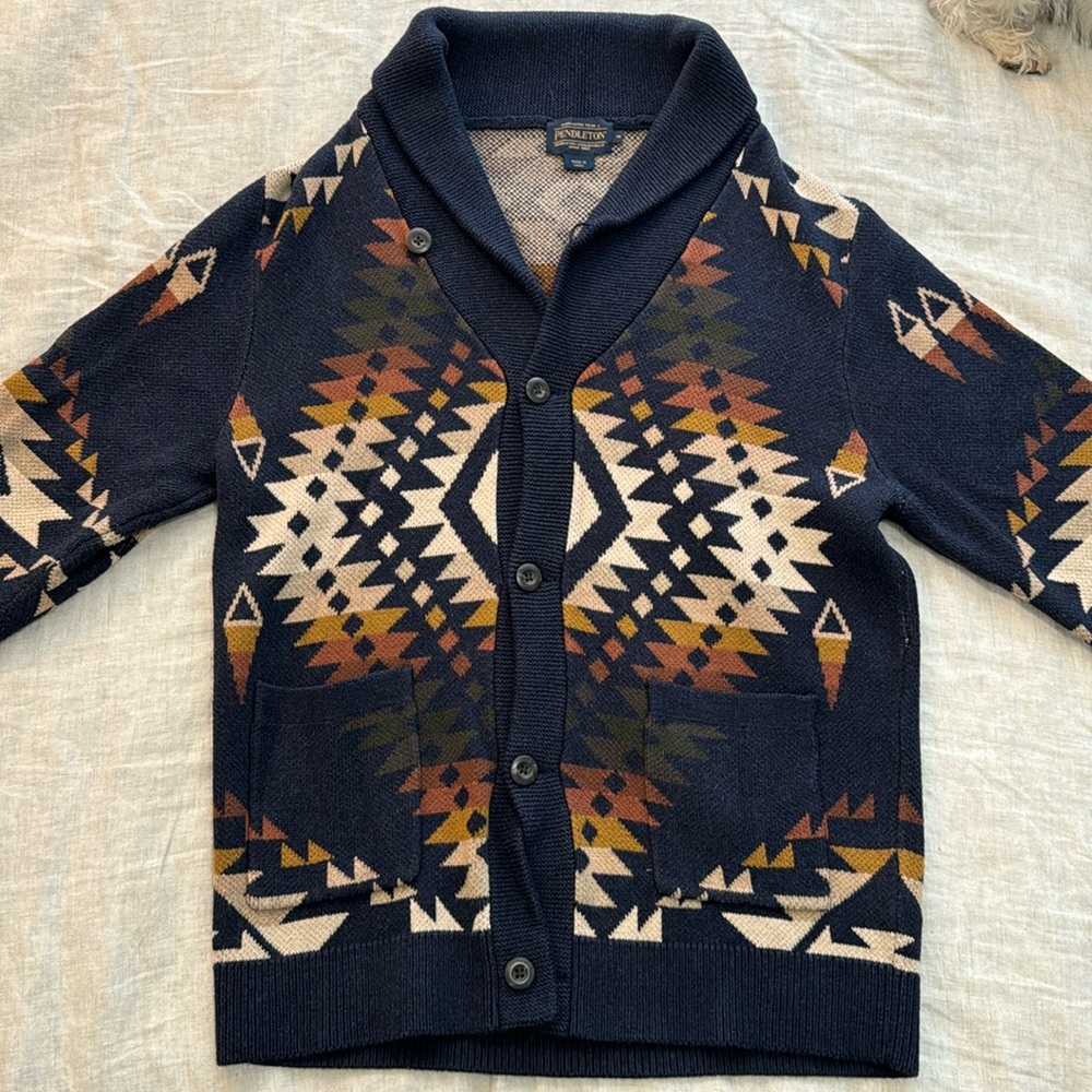 Pendleton Shawl Neck Sweater